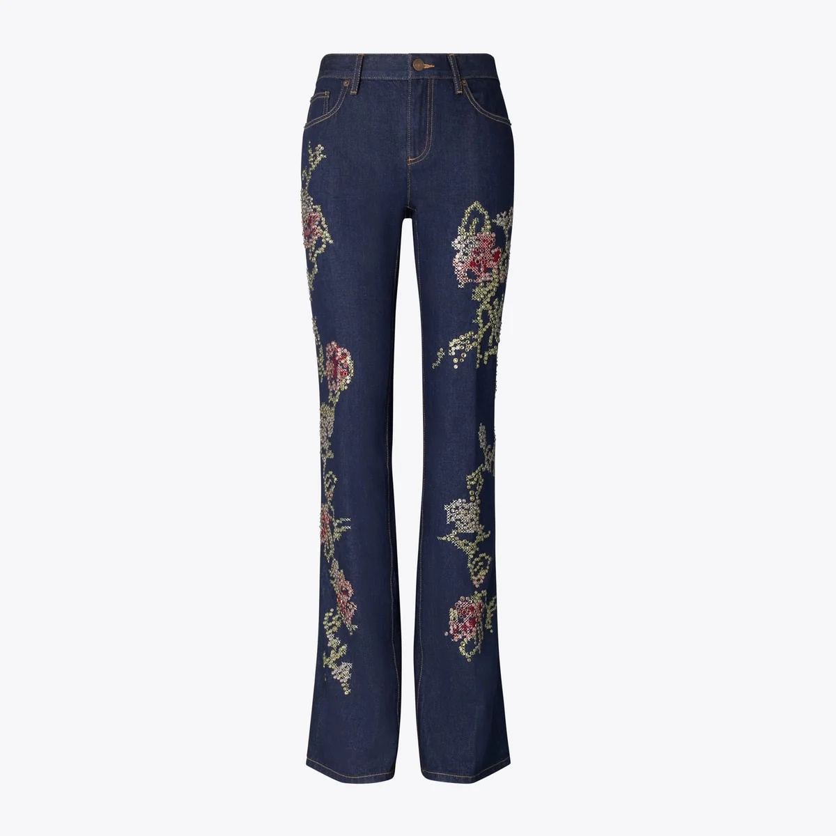 Embellished Bootcut Jean - 1