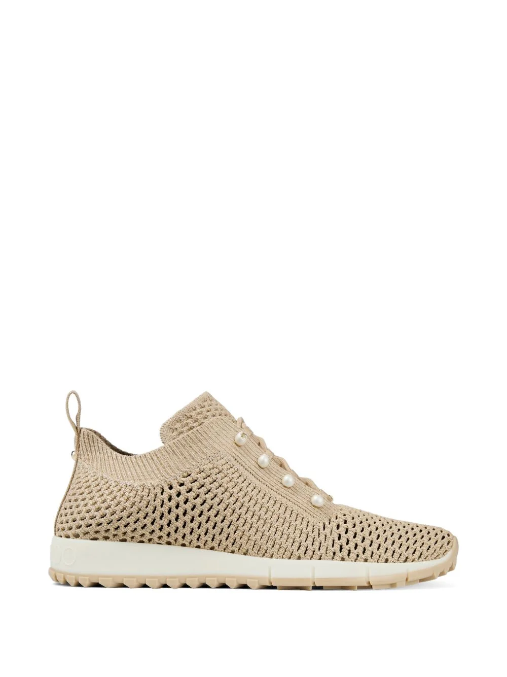 Veles pearl-embellished sneakers - 1
