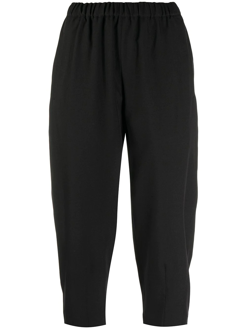 cropped tapered trousers - 1