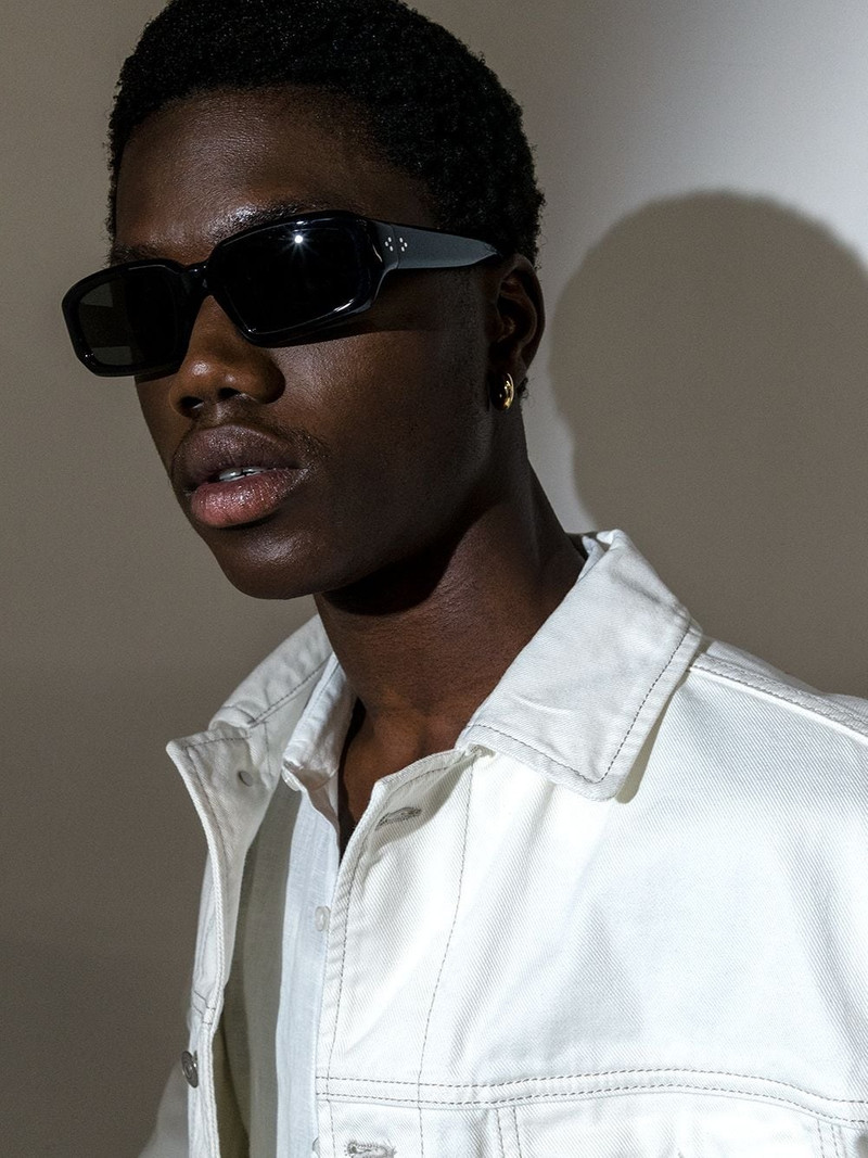 PORT TANGER Mektoub rectangular sunglasses outlook