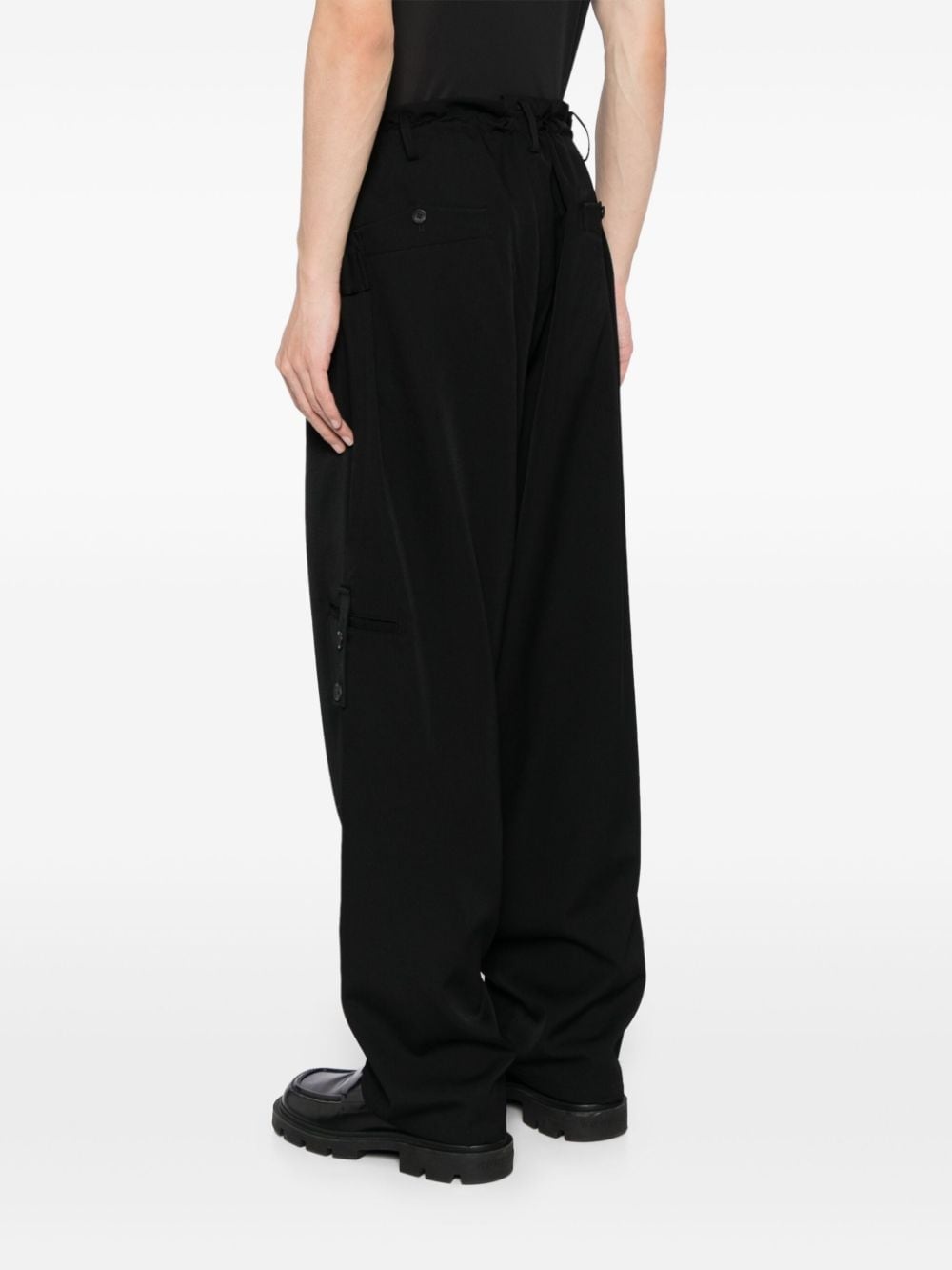 tuck tab trousers - 4