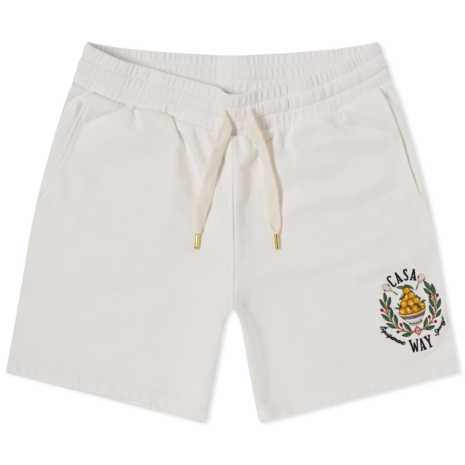 Casablanca Casa Way Embroidered Sweat Shorts - 1