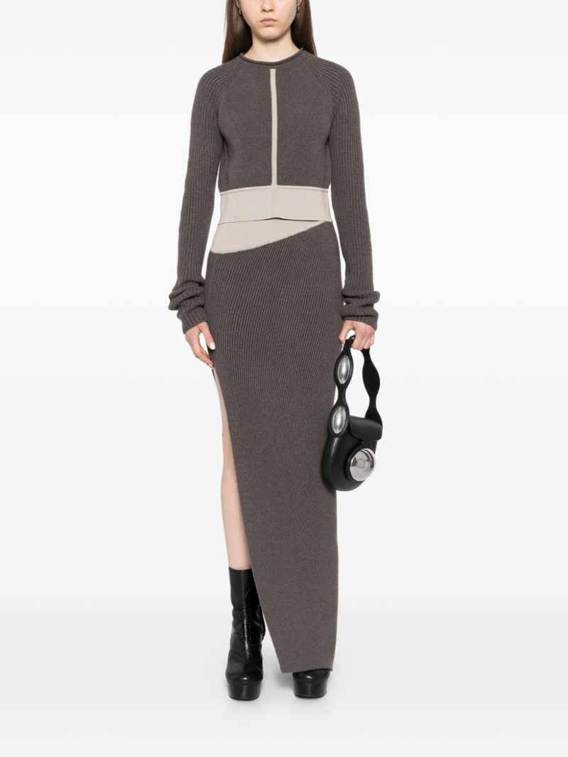 Rick Owens cropped jumper outlook