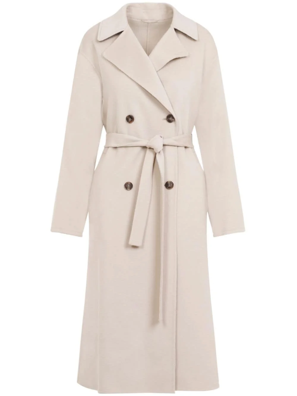 double-breasted coat - 1