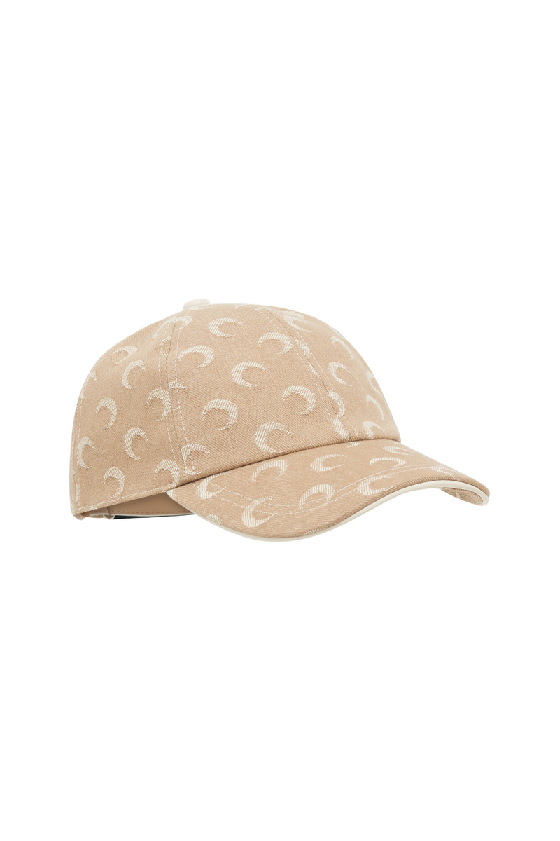 Moon Jacquard Twill Baseball Cap 1