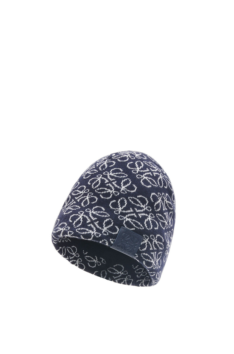 All-over Anagram beanie in wool 1
