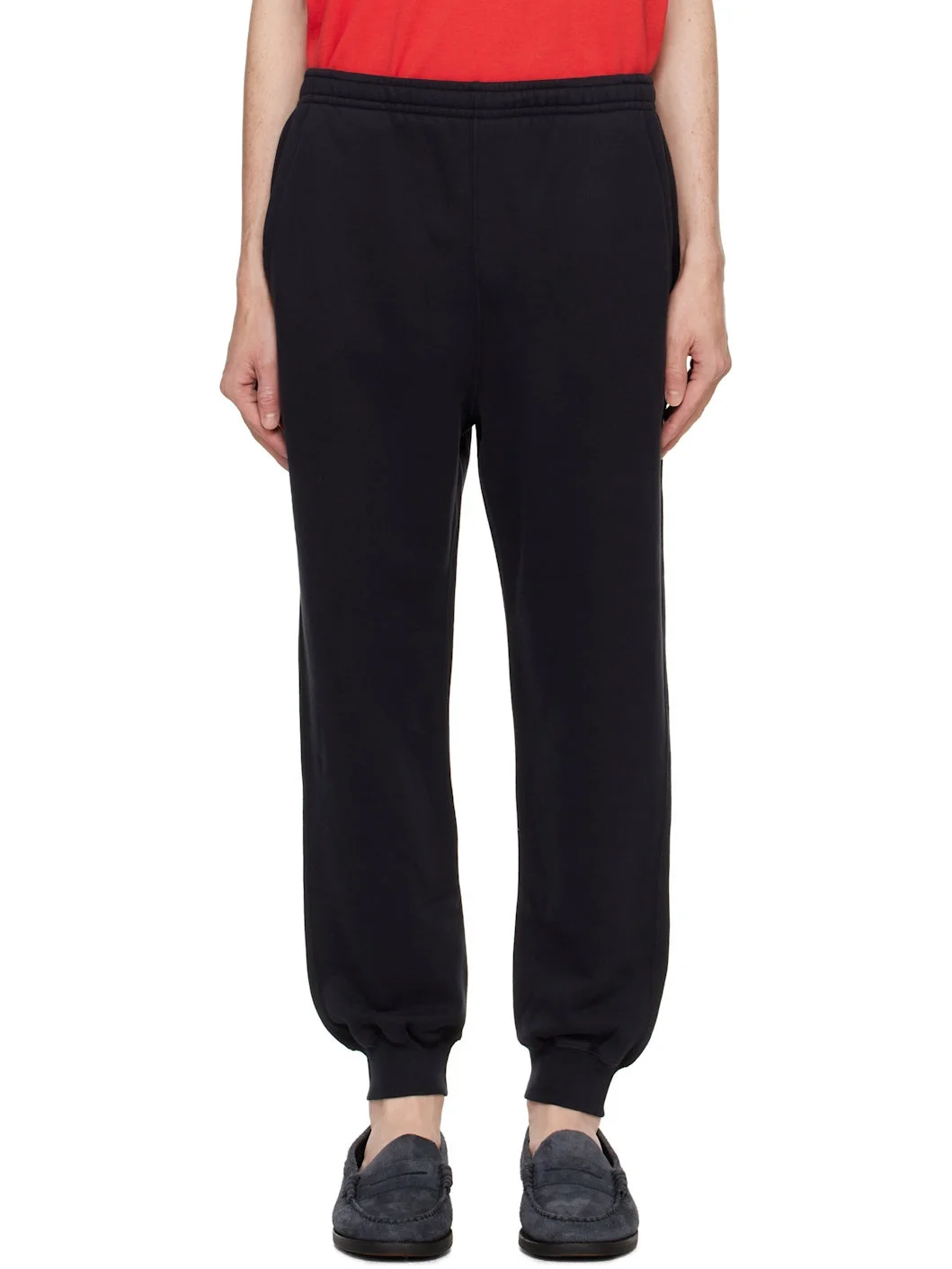 Black Jogger Sweatpants - 1