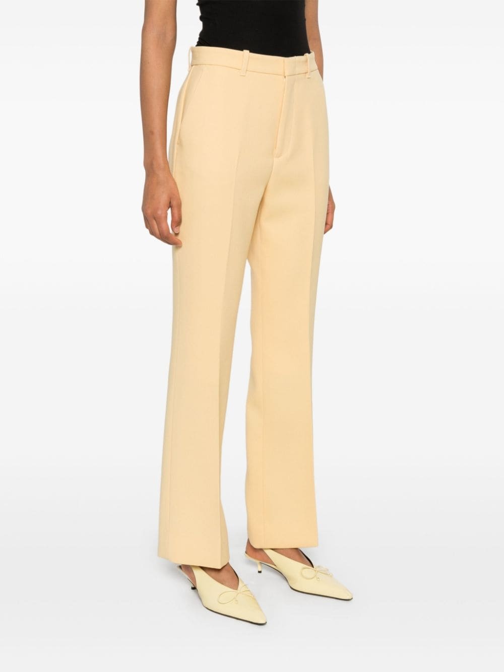 crepe wool trousers - 3