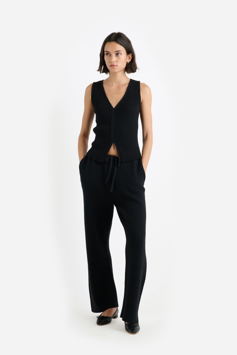 The Elder Statesman NORA LITE SPLIT HEM TANK outlook