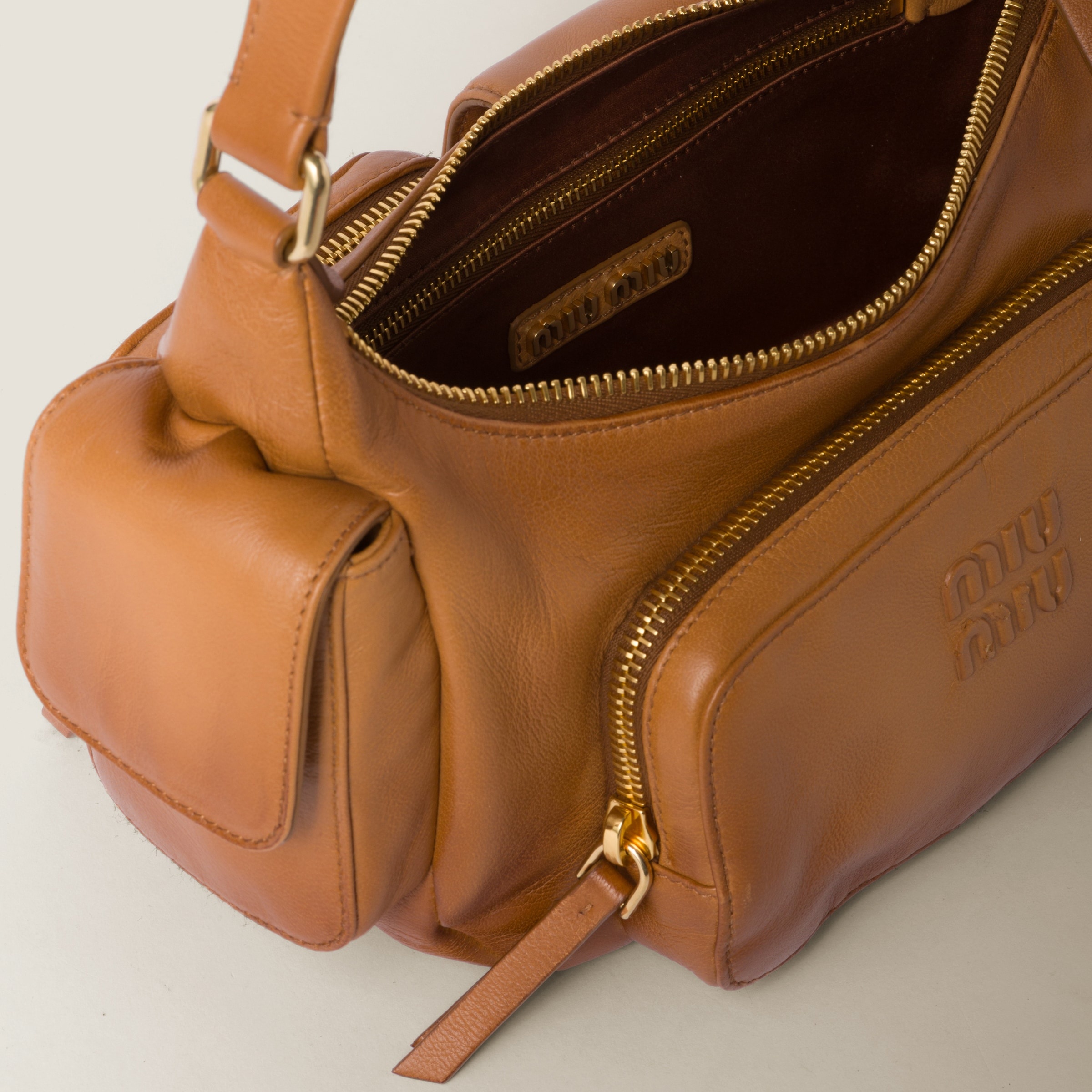 Nappa leather Pocket bag - 6