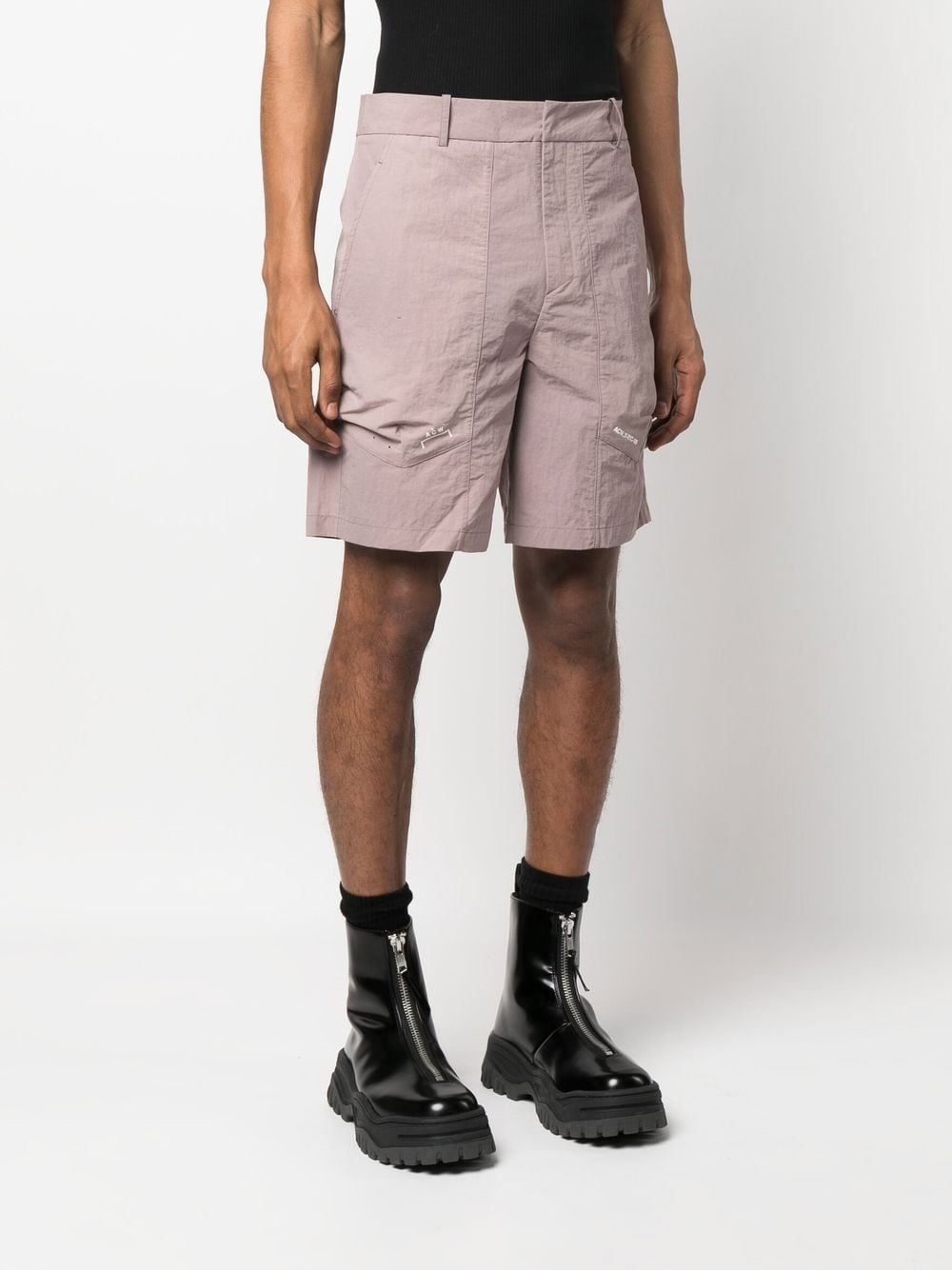 Irregular Dye logo-print shorts - 3