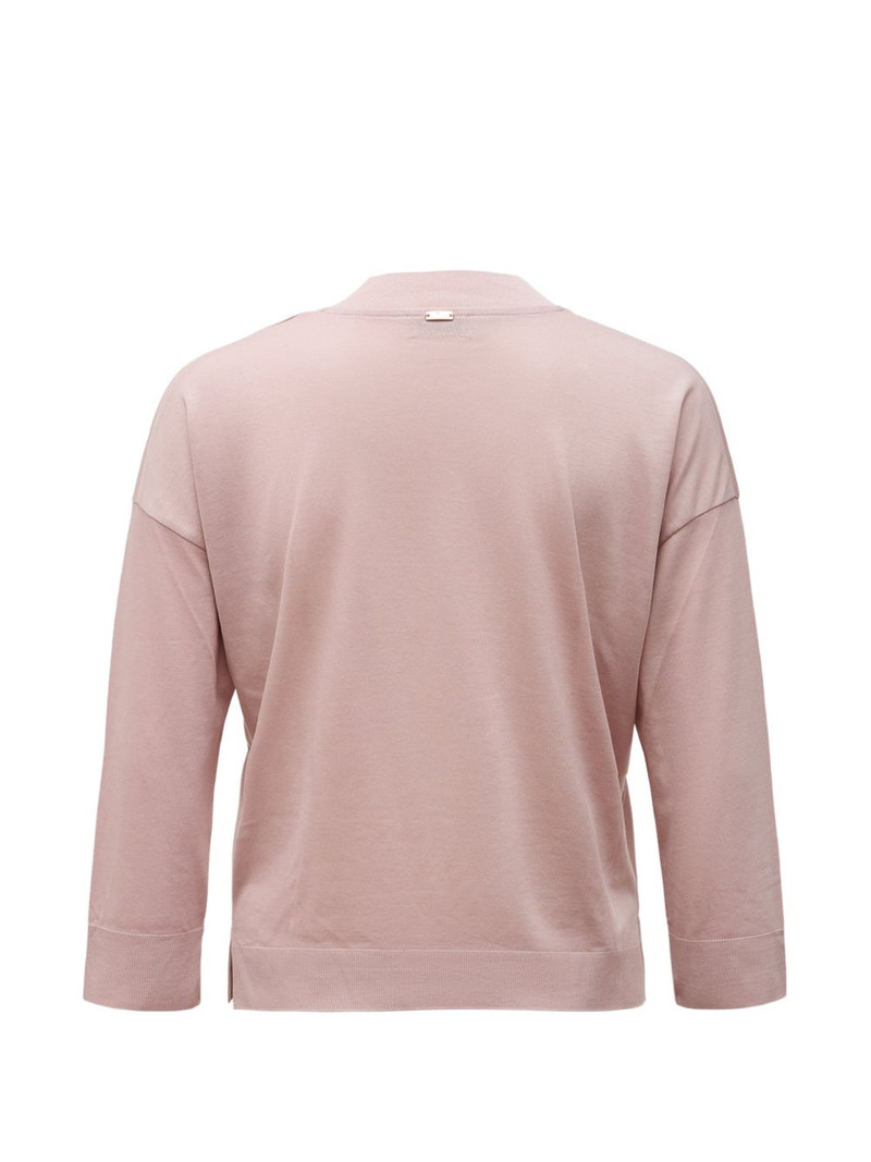 Herno V-neck dropped-shoulder sweater outlook