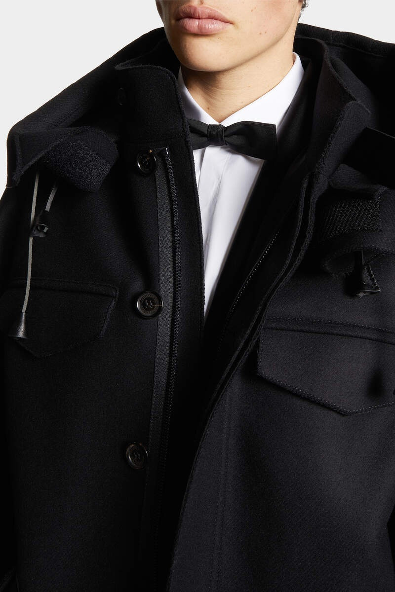 FELTED WOOL CLASSIC PARKA 7