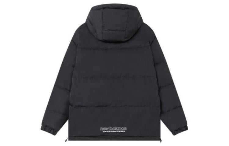 New Balance logo Sportswear Puffer 'Black White' 5PC44733-BK - 2
