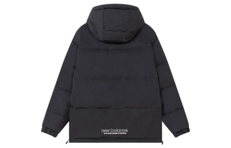 New Balance New Balance logo Sportswear Puffer 'Black White' 5PC44733-BK outlook