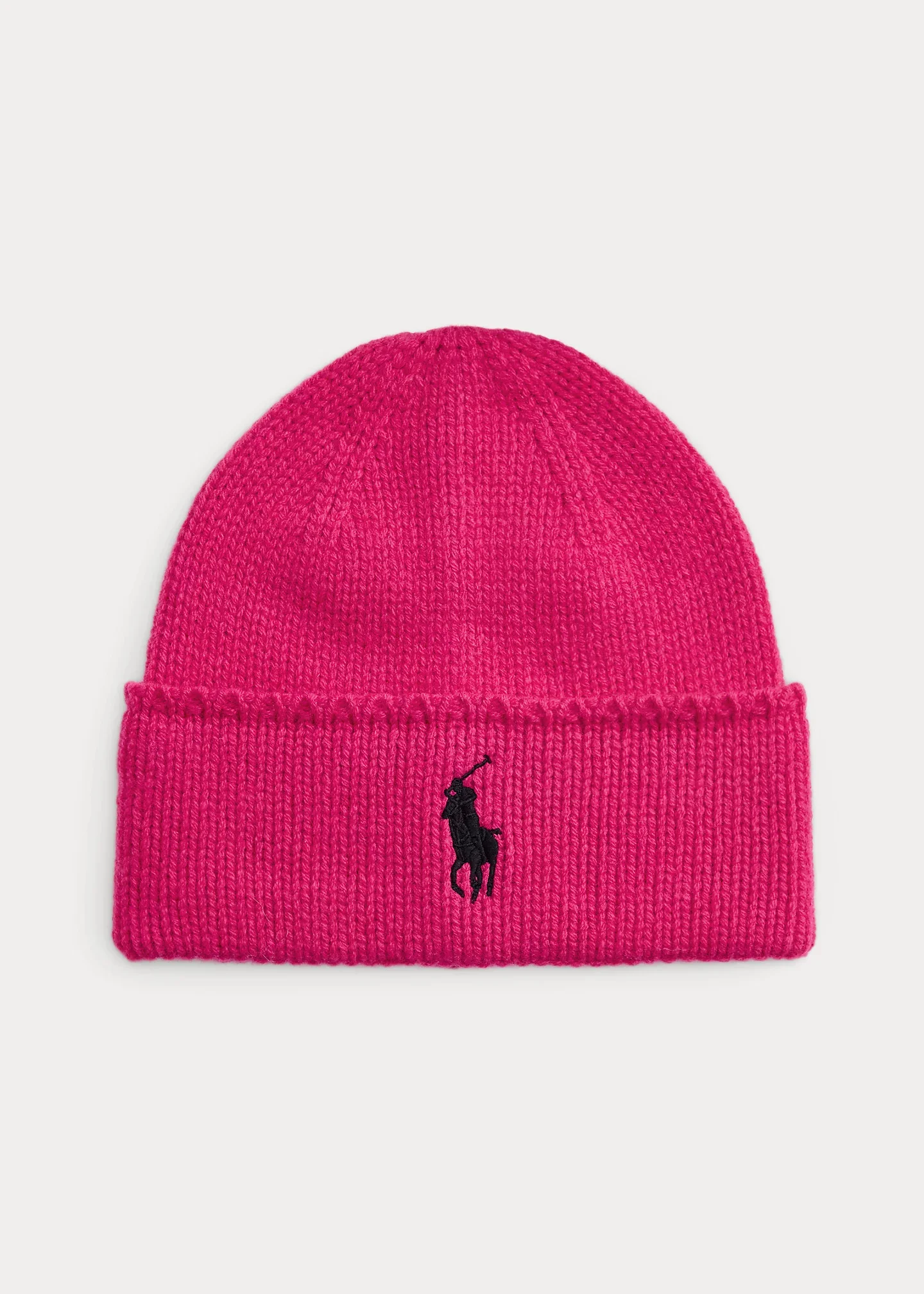 Pink Pony Wool Beanie - 1