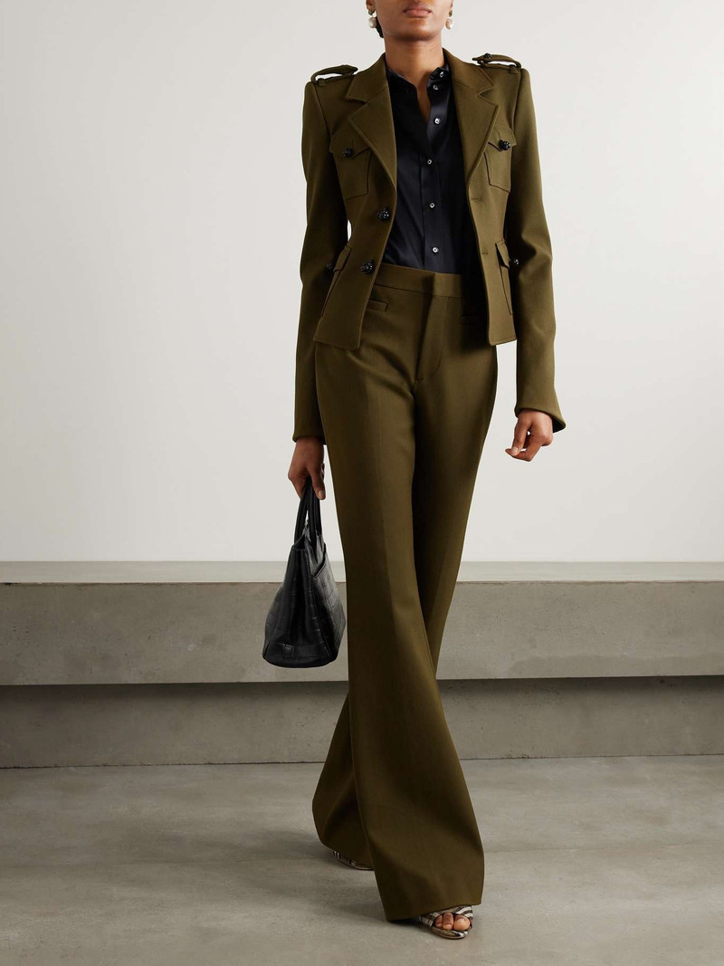 Burberry Twill jacket Green outlook