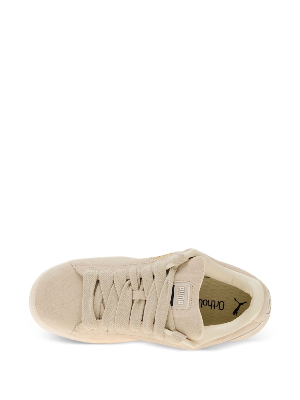 suede low-top sneakers - 5