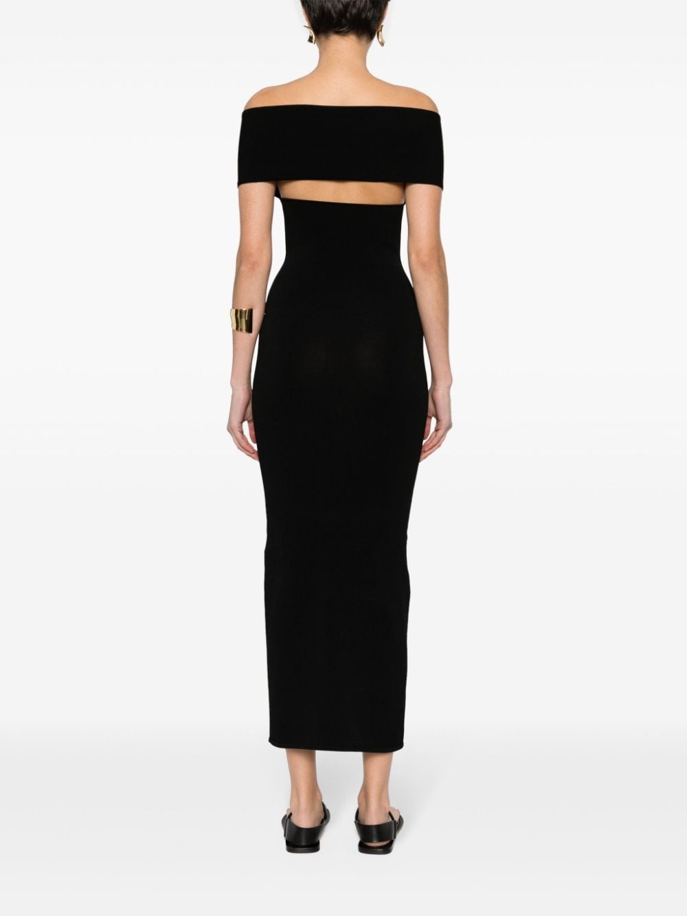 fine-knit maxi dress - 4