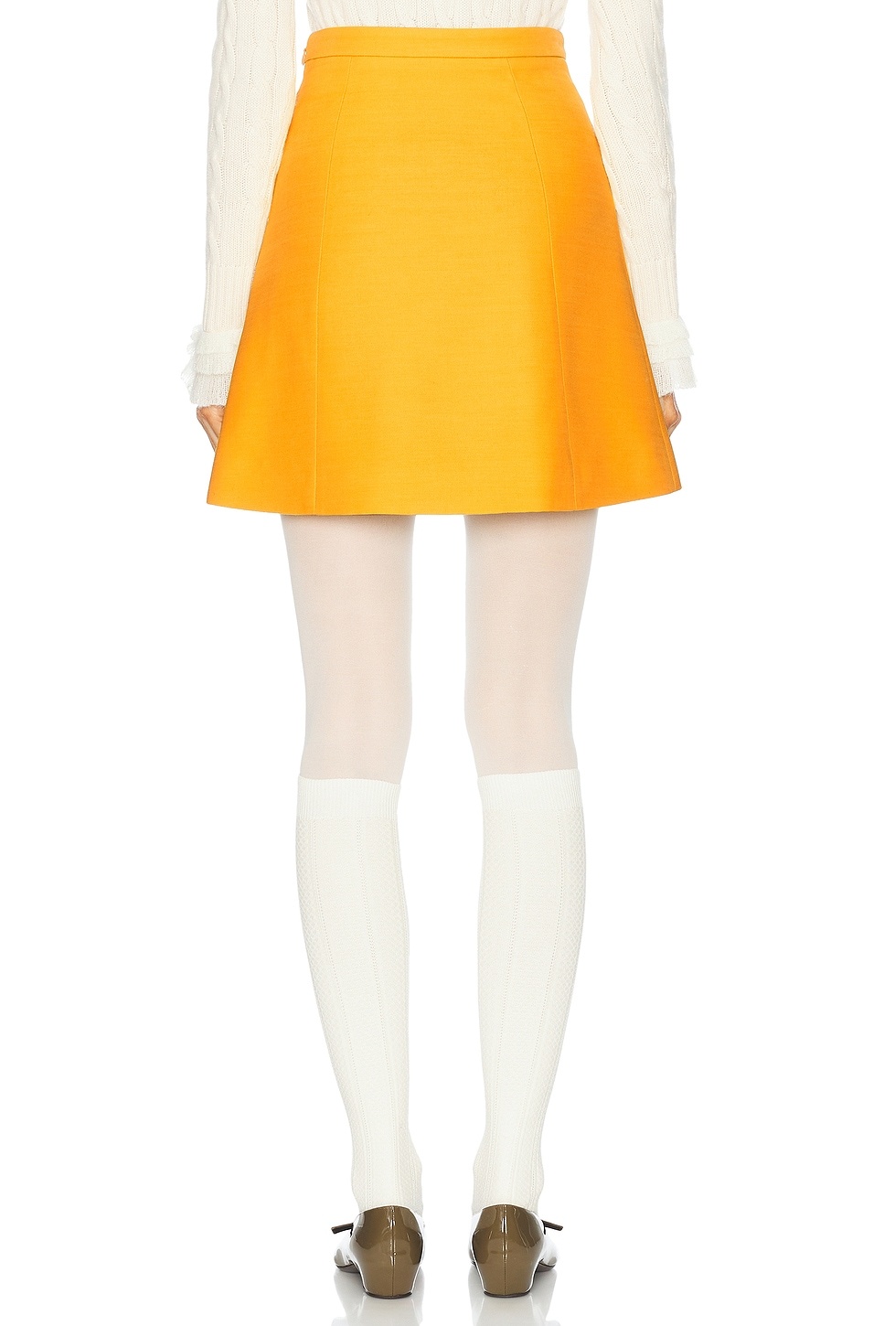 Crepe Couture Skirt - 4