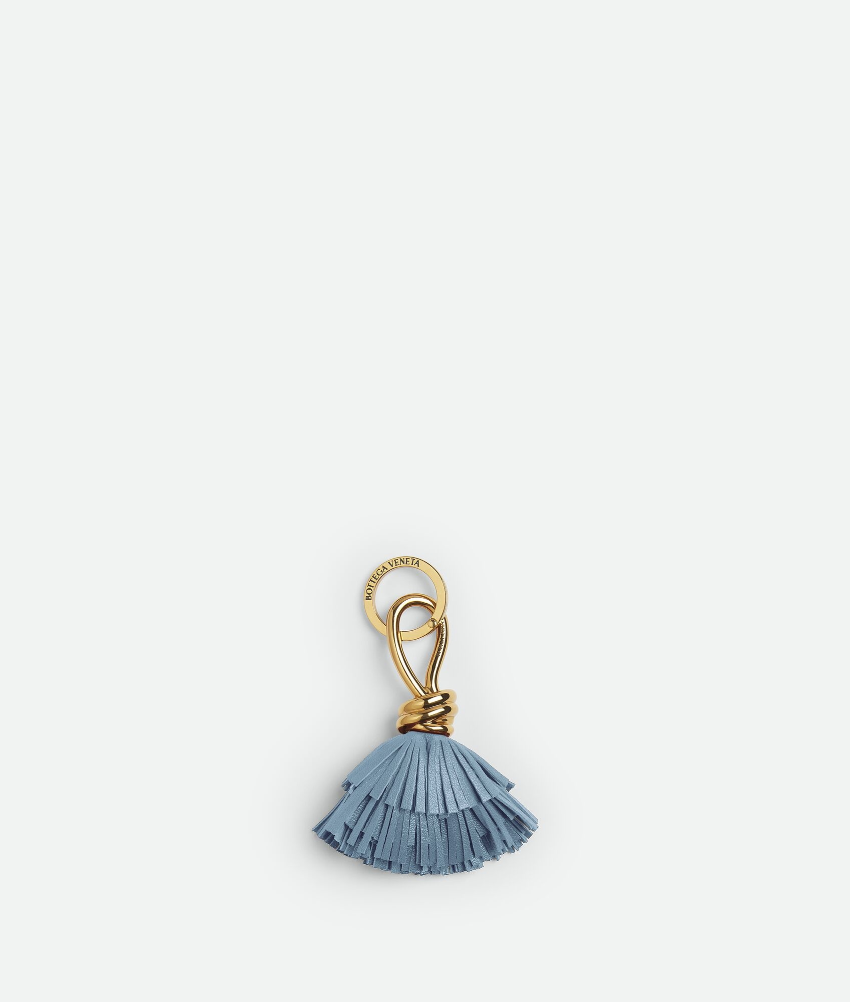 Key Ring Knot Pompom Key Ring - 1
