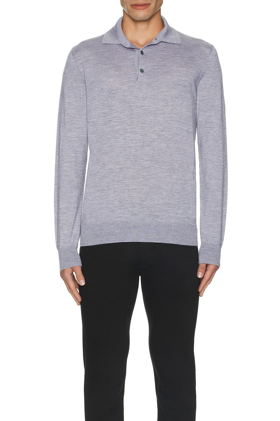 Casheta Long Sleeve Polo - 3