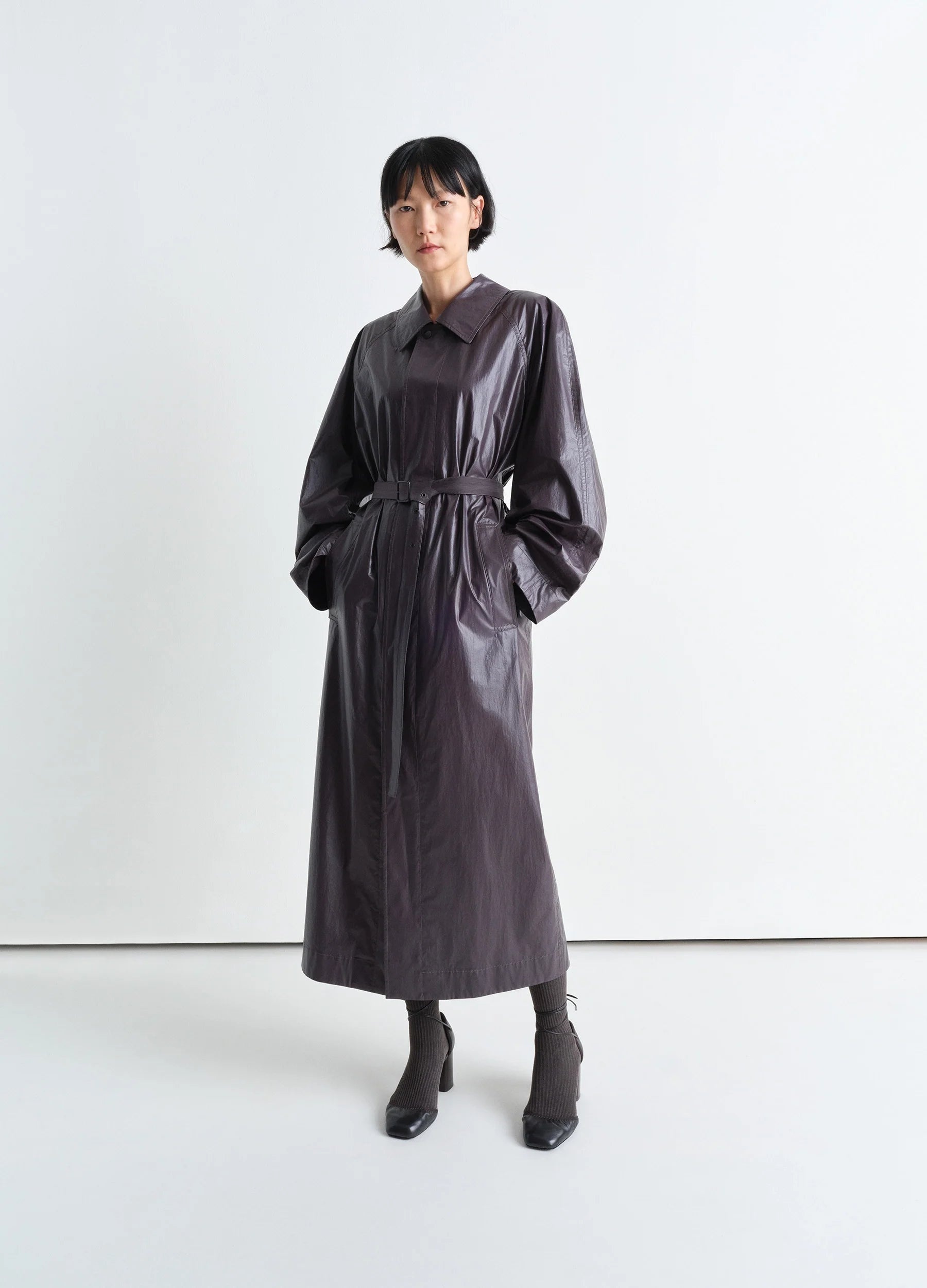 LIGHT BELTED COAT - 3