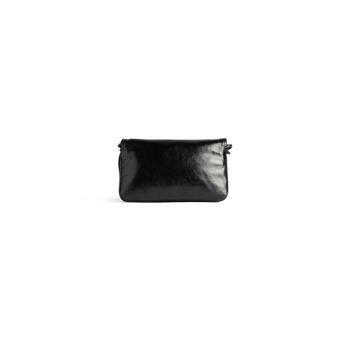 Bb Soft Small Flap Bag  in Black - 4