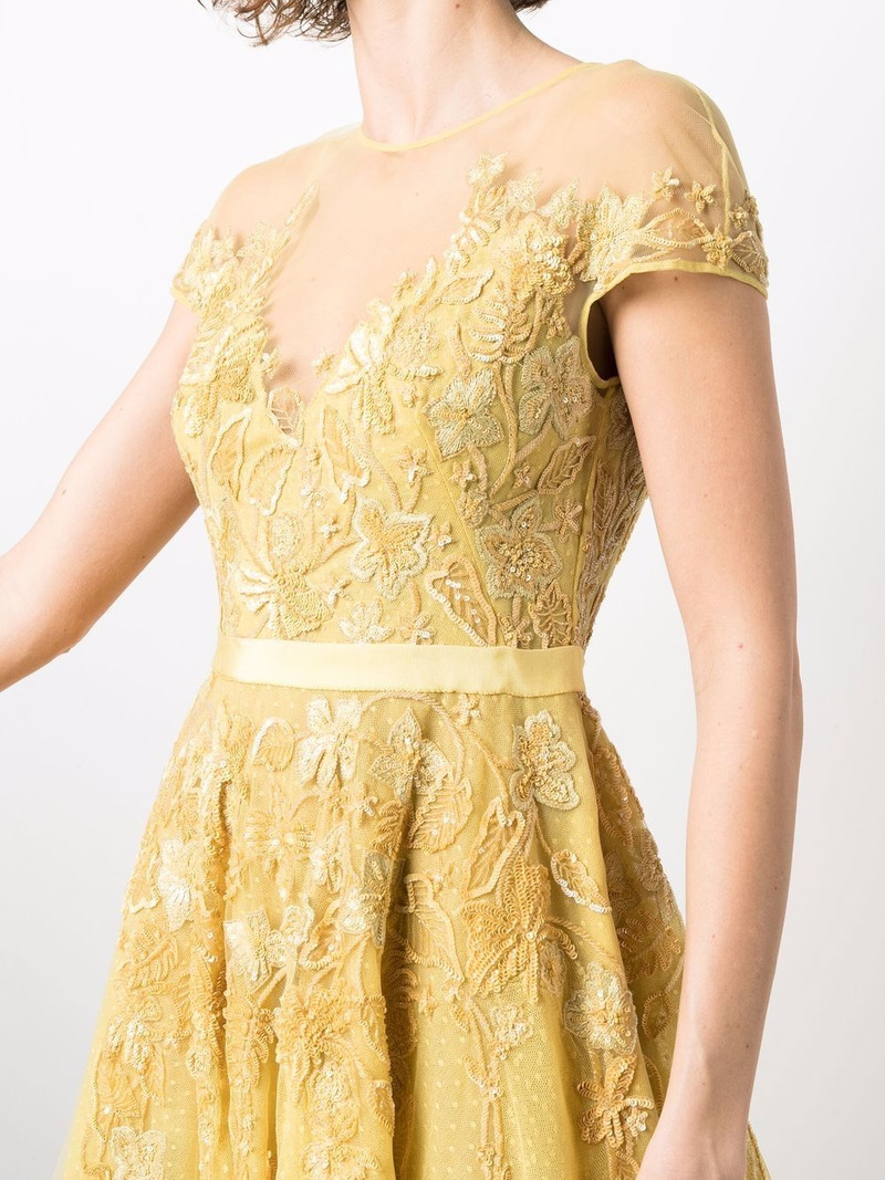 embroidered midi dress 5
