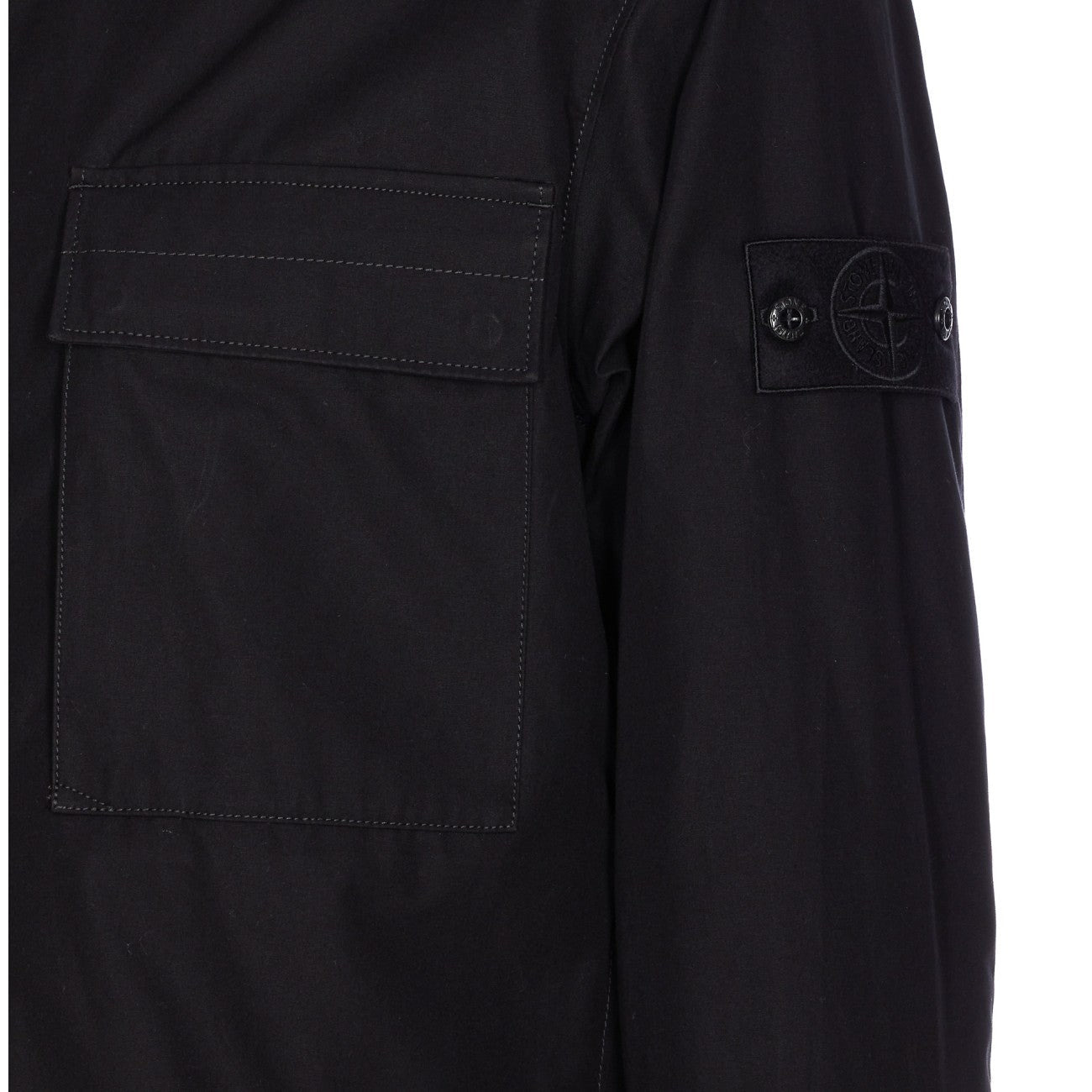 Stone Island Men Logo Over Shirt - 2