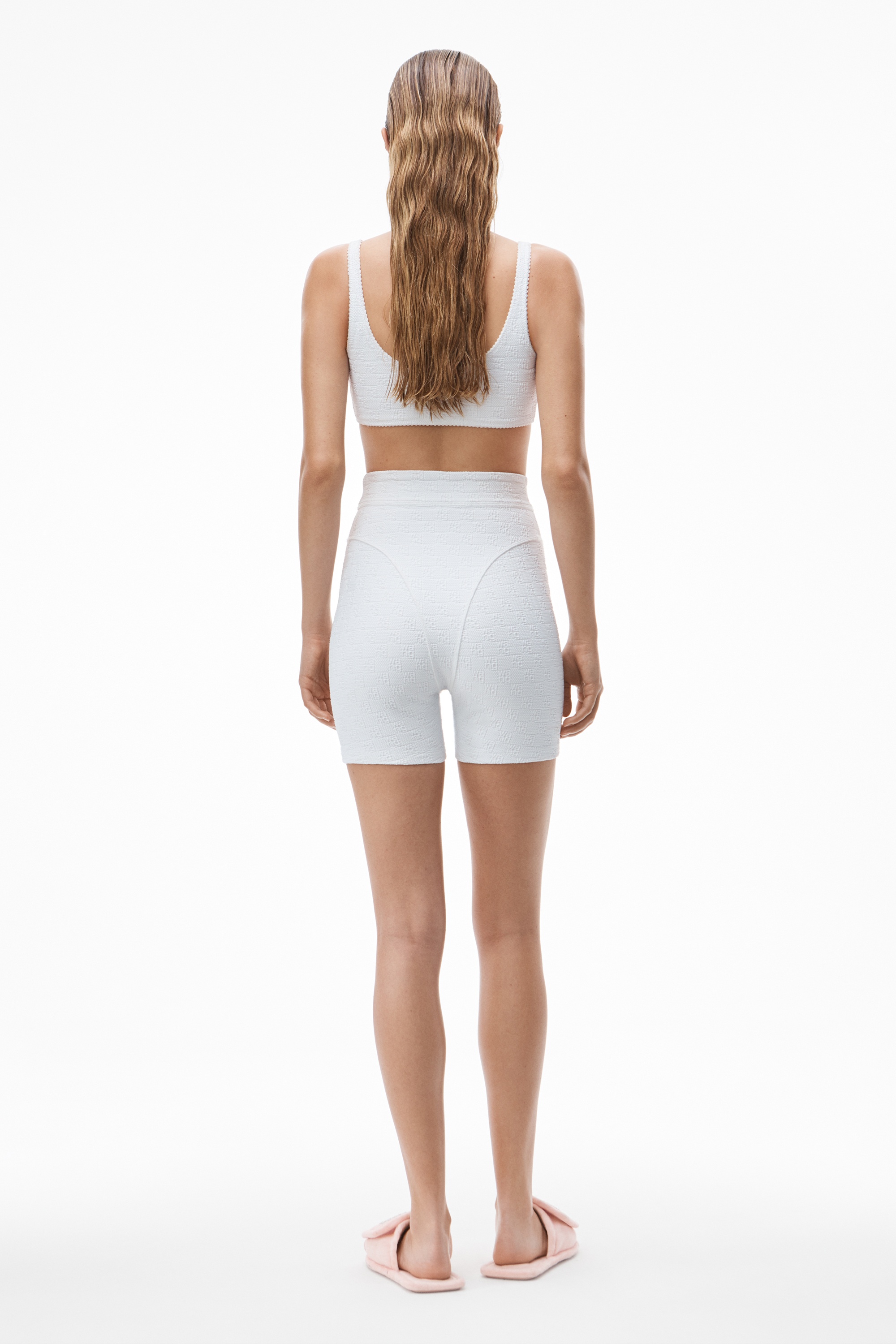BIKE SHORT IN LOGO JACQUARD - 4