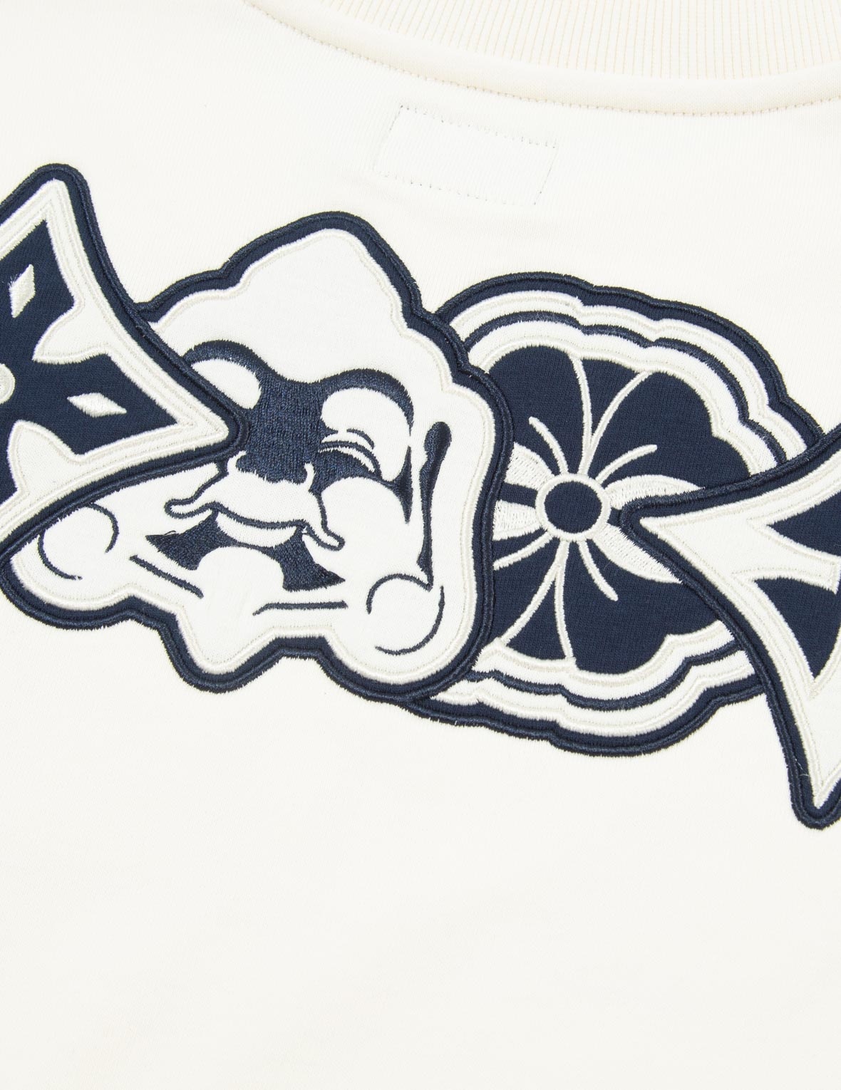LOGO APPLIQUÉ SWEATSHIRT - 7