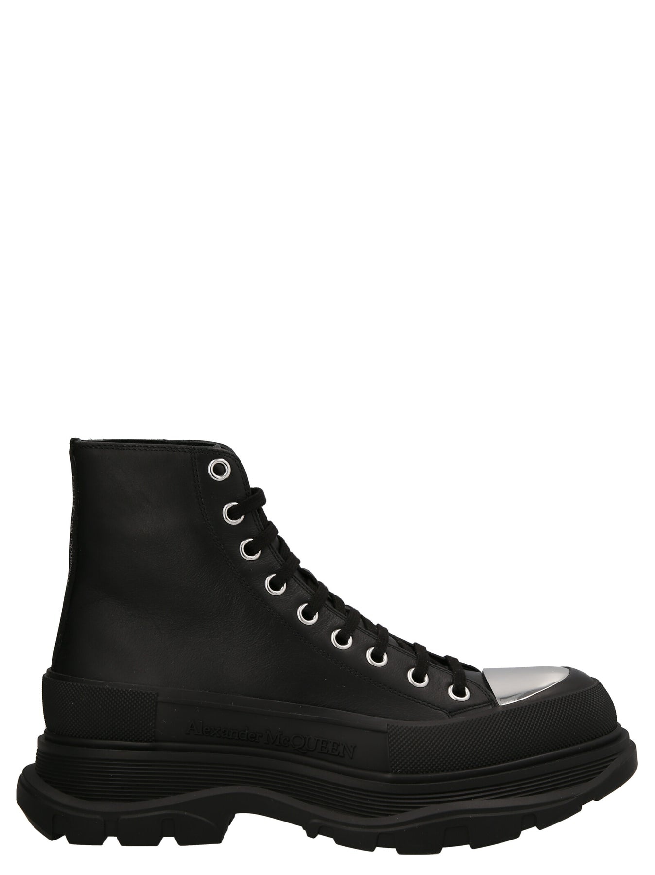 新品 ALEXANDER McQUEENBOOTS BOXER DOG CALF Alexander Mcqueen Boxer Dog Calf Boots Mens Style : 705672
