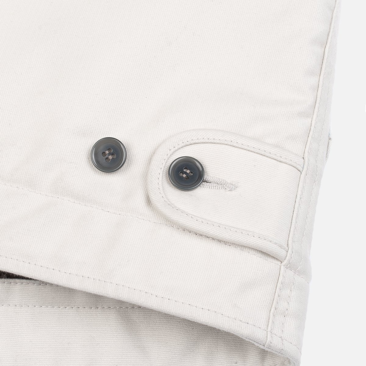 IHV-22-IVO Alpaca Lined Whipcord N1 Deck Vest - Ivory - 12
