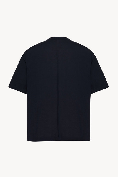 The Row Dlomu T-Shirt in Wool outlook