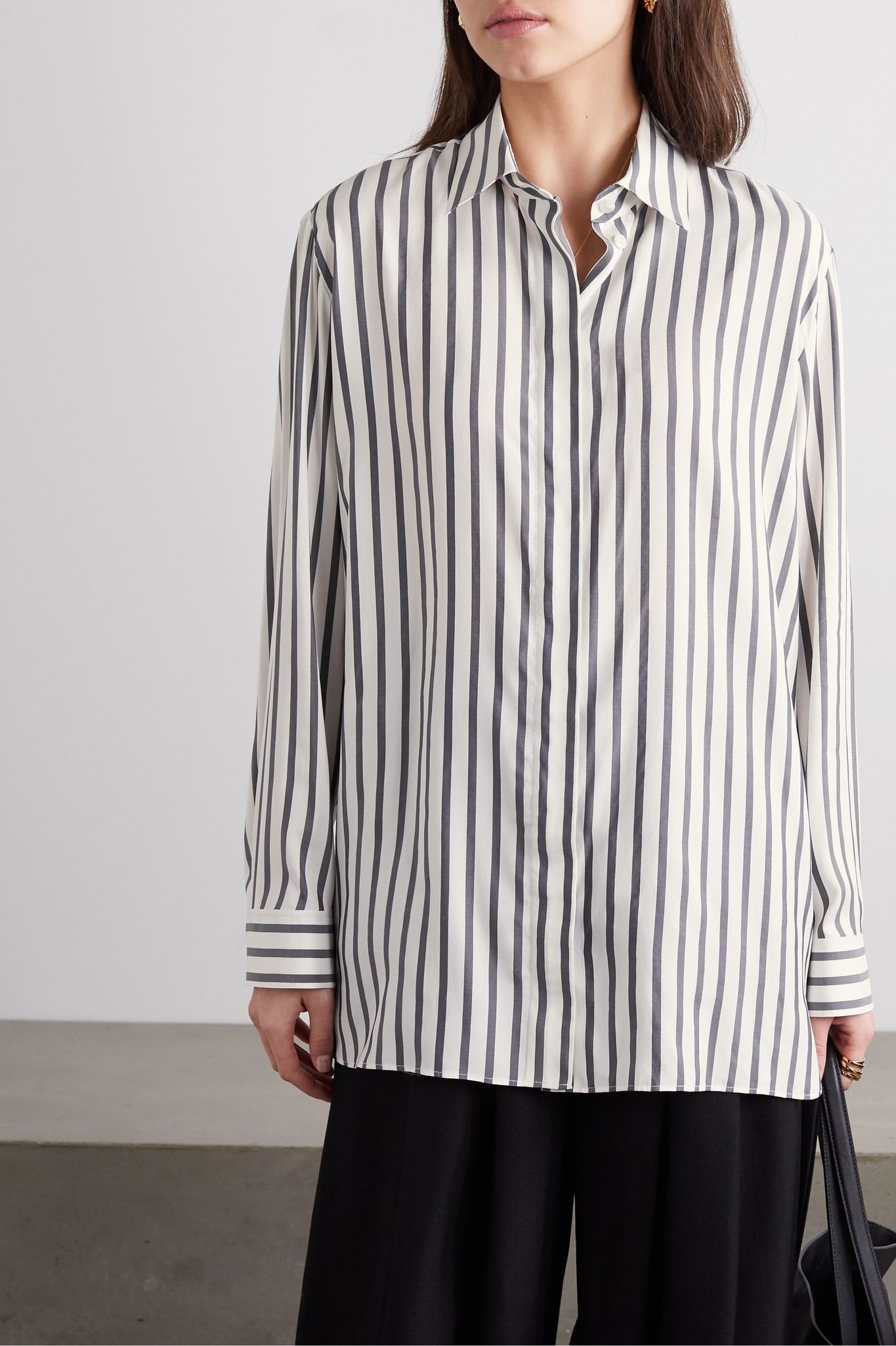 Big Sisea striped silk shirt - 3