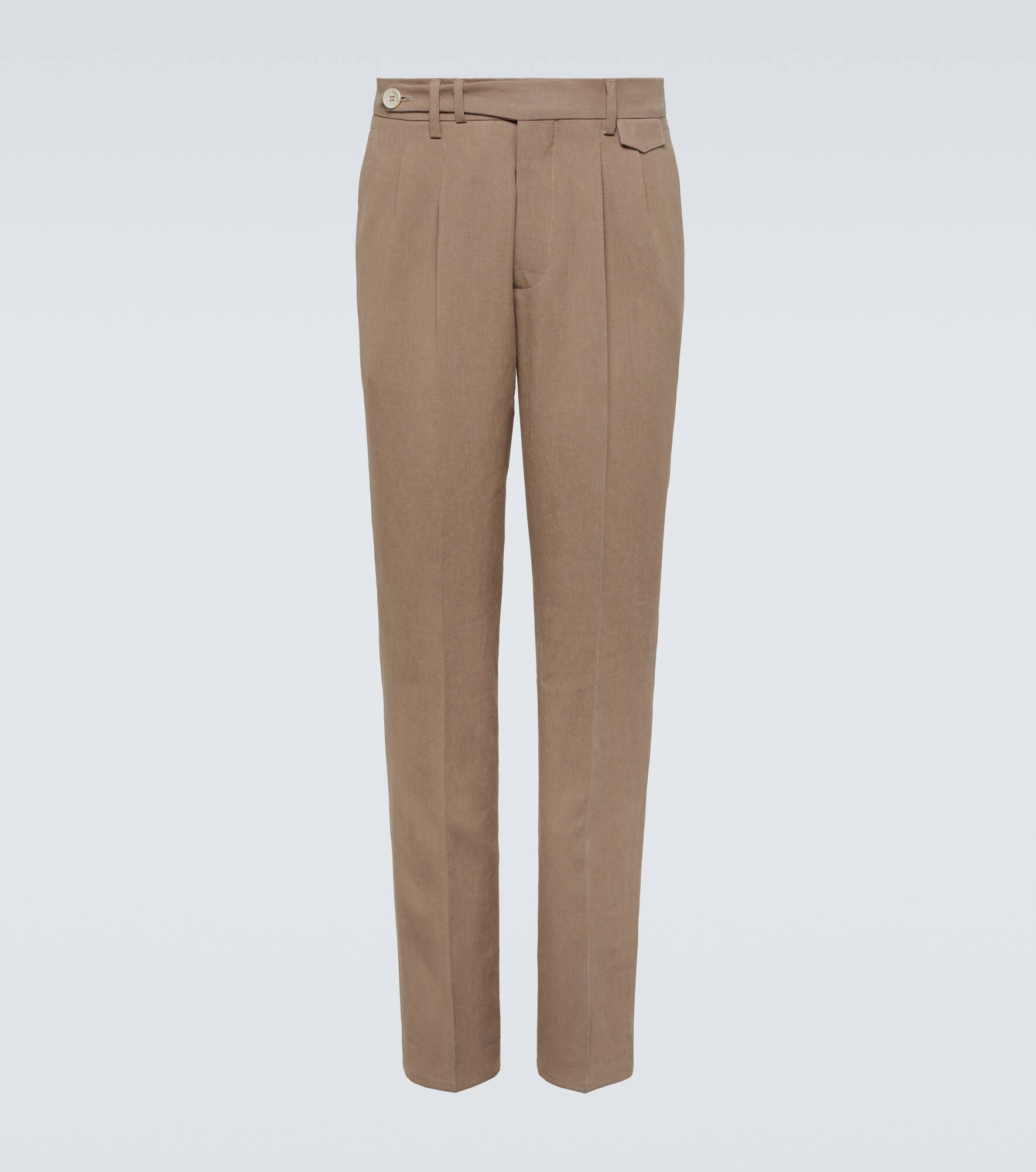 Linen chinos - 1