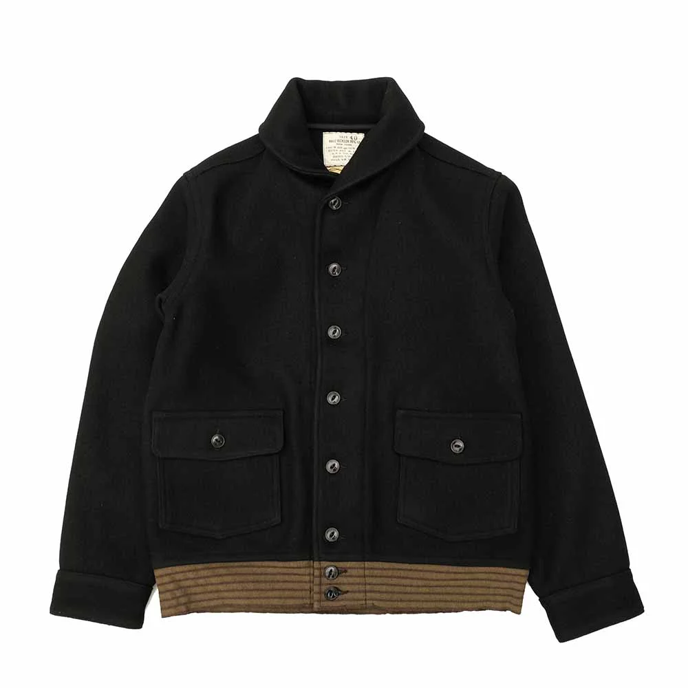 WILLIAM GIBSON - COLLECTION - Type BLACK CCC WOOL JACKET - BR15776 - 1