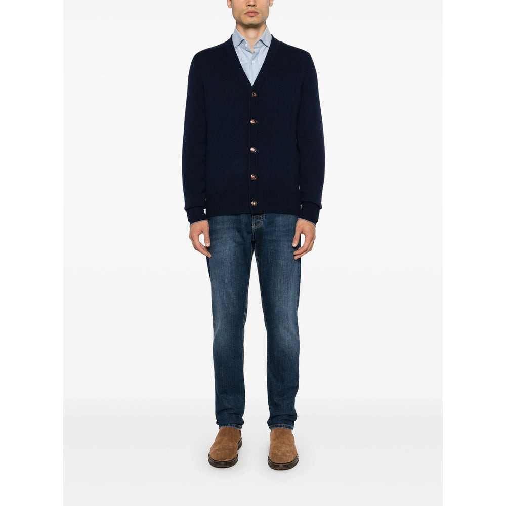 Brunello Cucinelli Blue Denim - Regular & Straight-Leg Jeans Men - 4