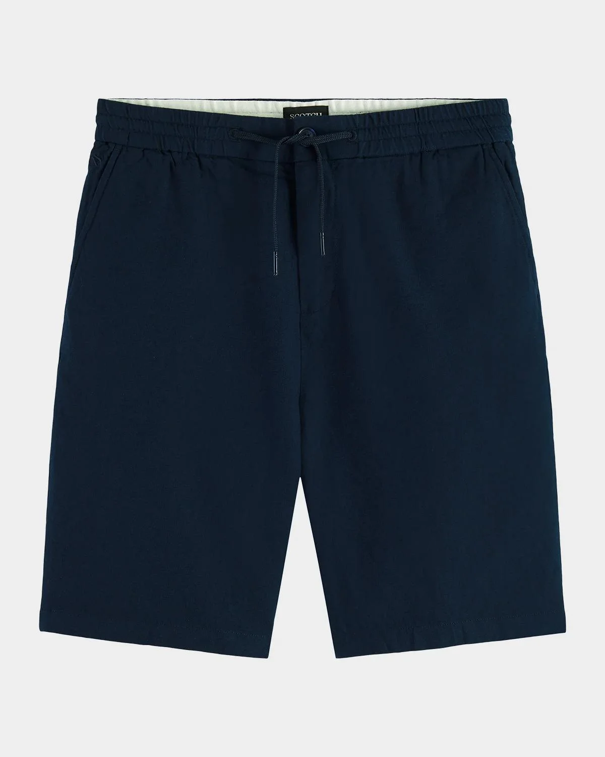 Men's Core Cotton-Linen Twill Bermuda Shorts - 1