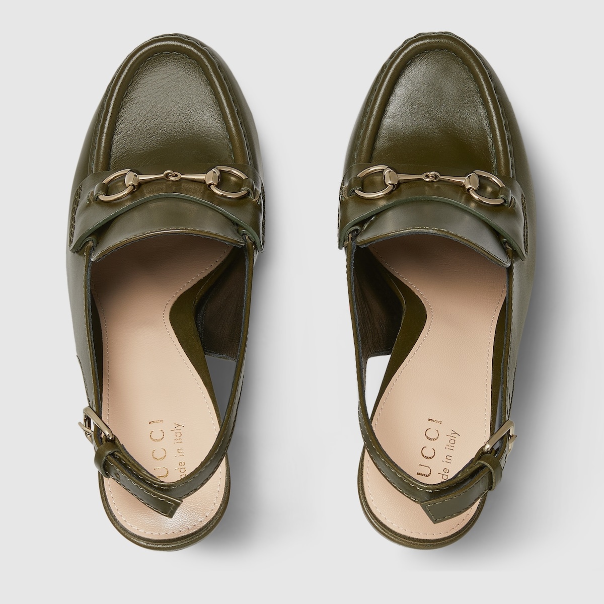 Women's Horsebit platform loafer slingback - 5