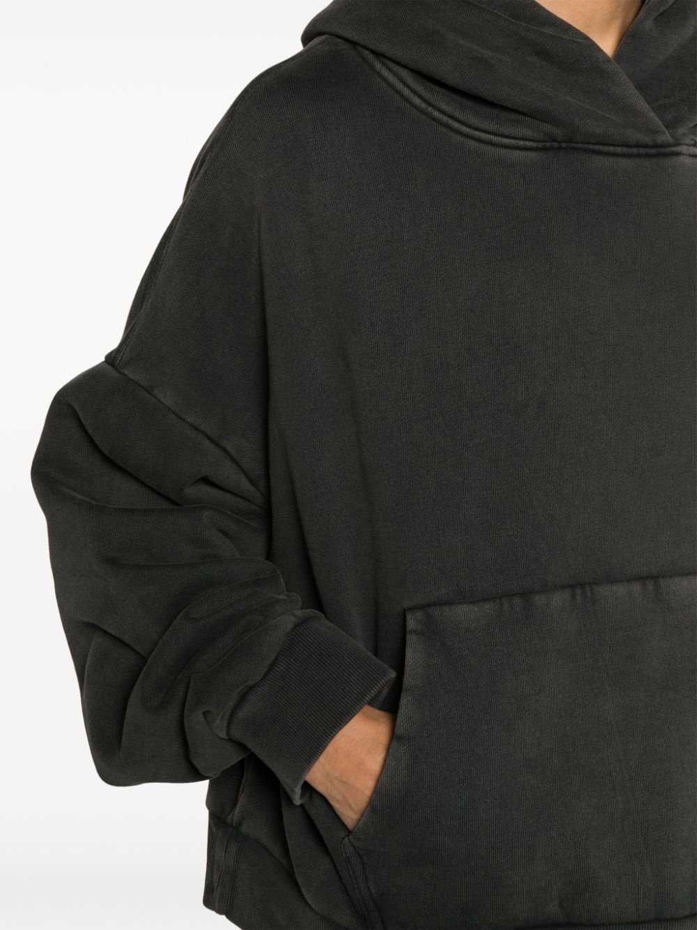 drop-shoulder organic-cotton hoodie - 6