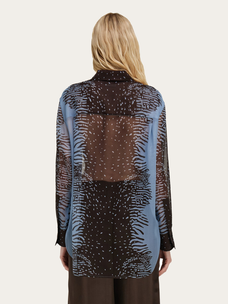 Silk georgette shirt 3