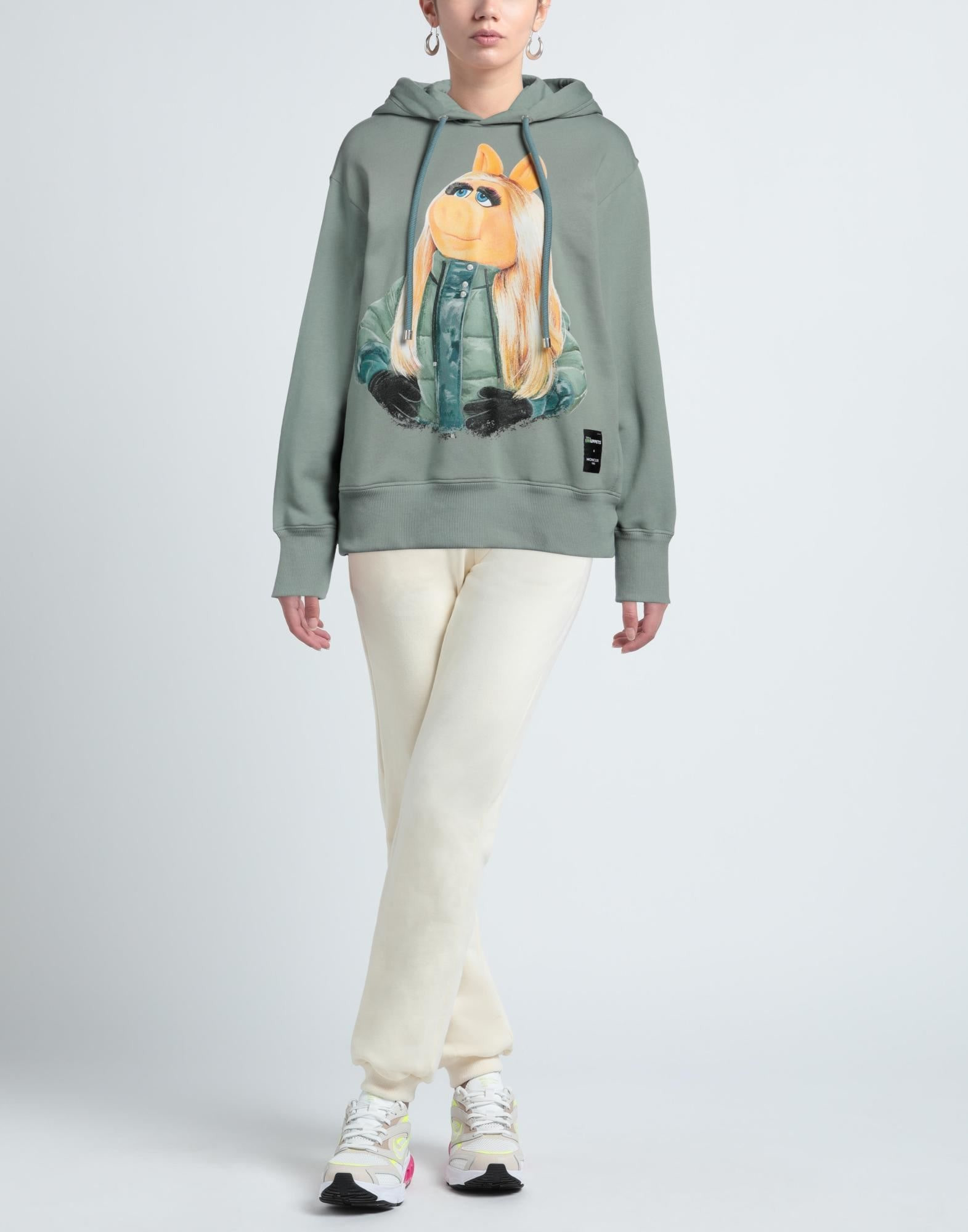 Sage green Women's Hooded Sweatshirt - 2