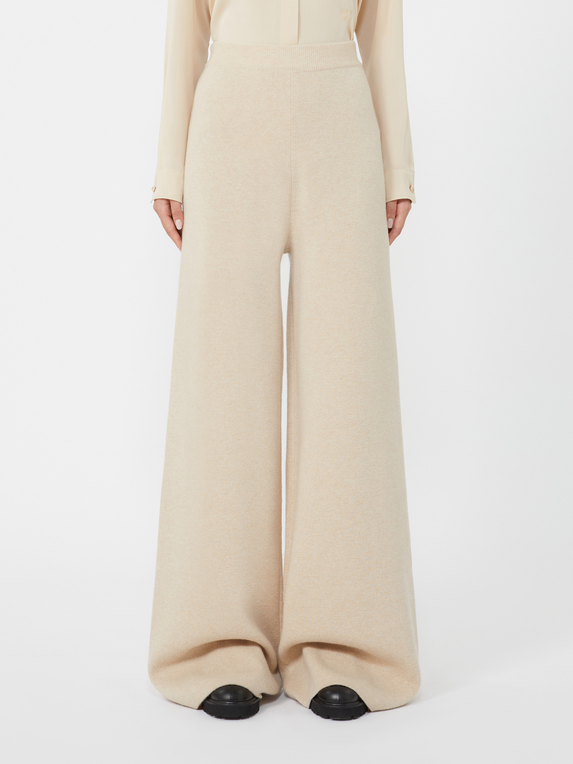 JUDY Wool and cashmere trousers - 3