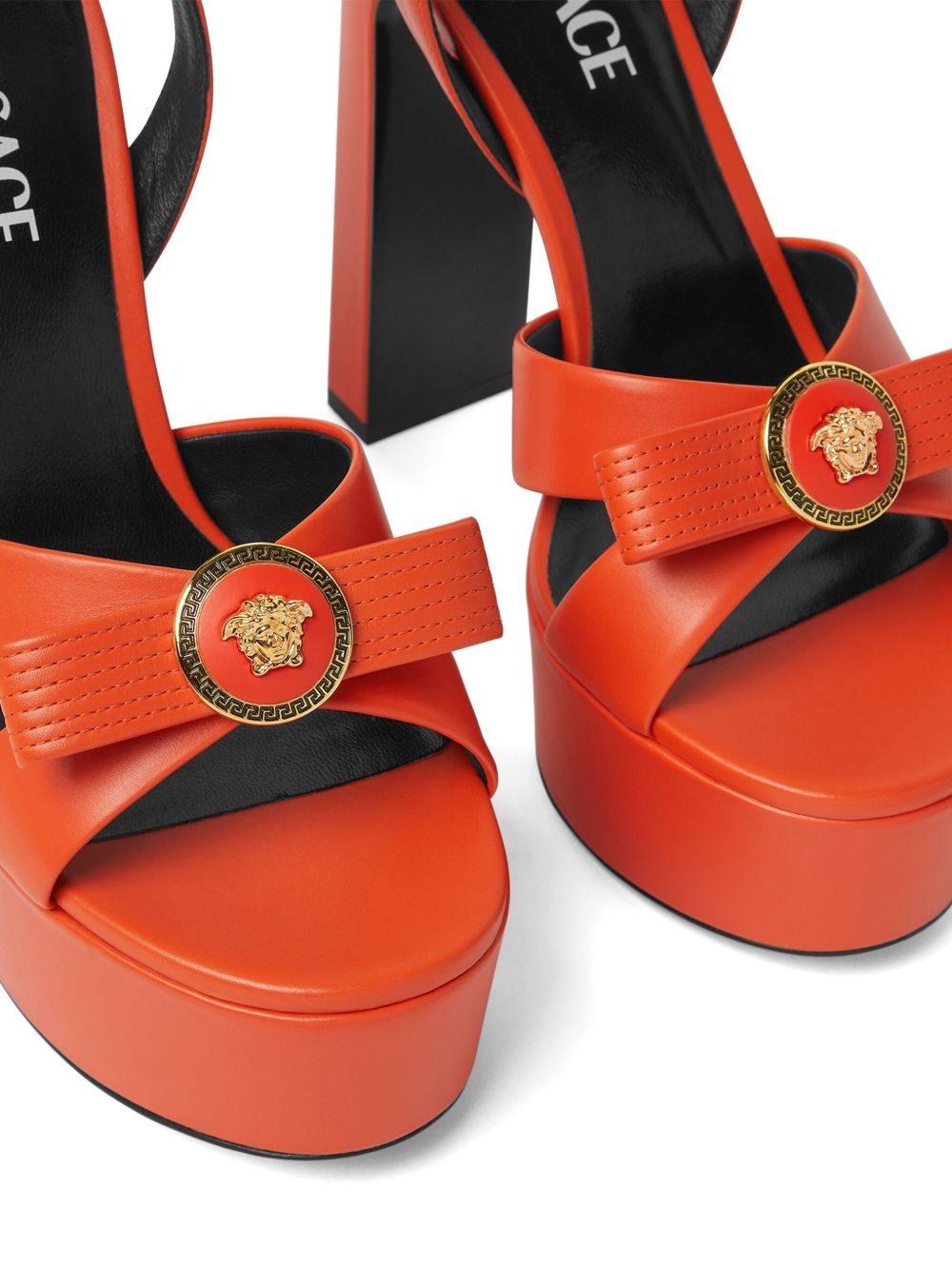 140mm Gianni Ribbon sandals - 4