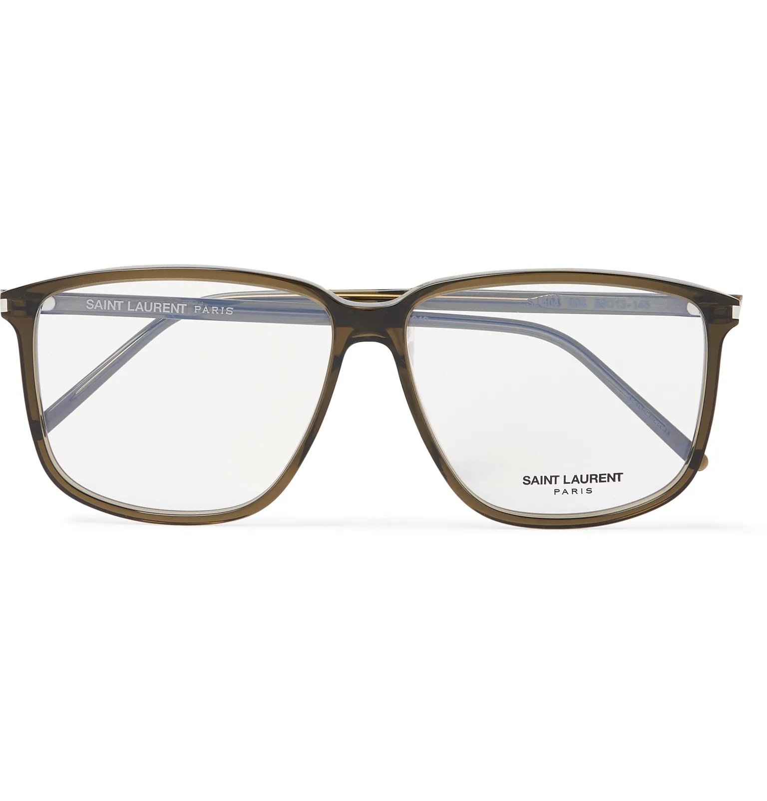 Square-Frame Acetate Optical Glasses - 1