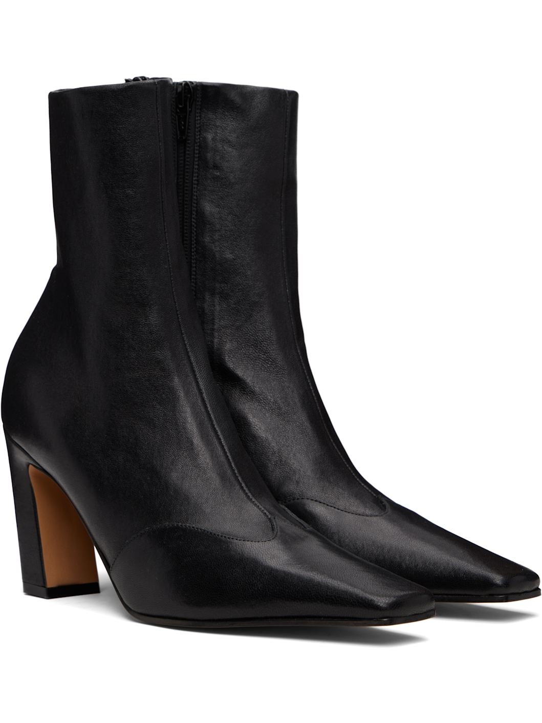 Black Nevada Stretch High Boots - 4