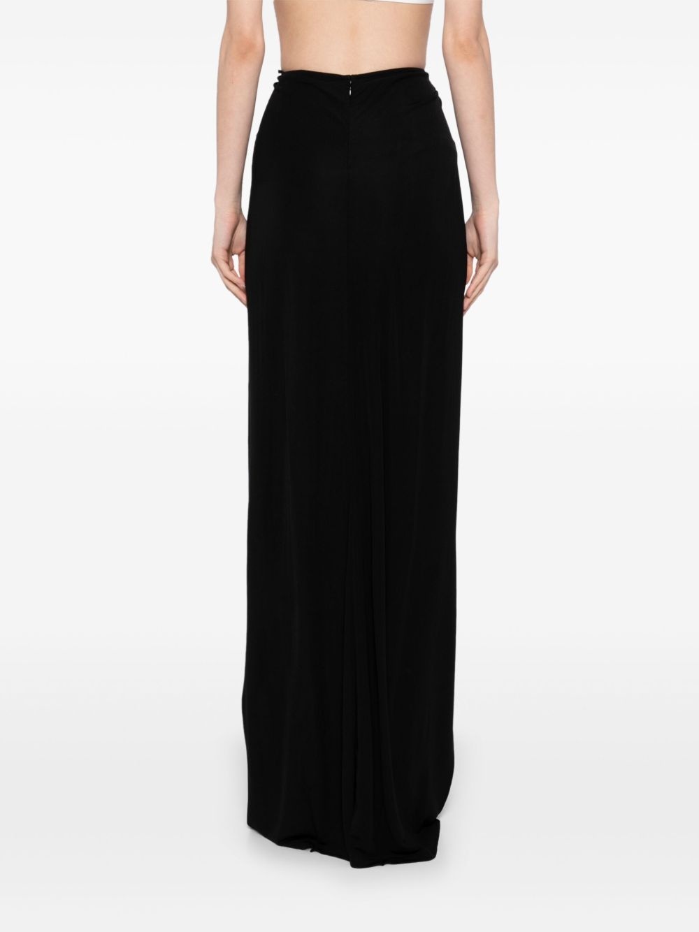 Bezel quartz ruched skirt - 4