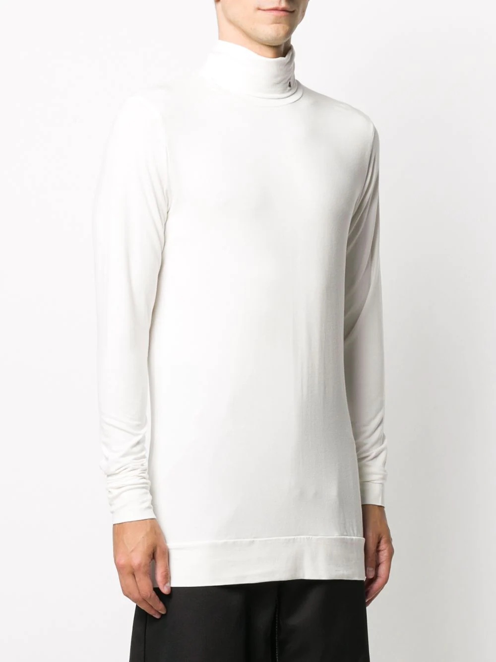 turtleneck jersey T-shirt - 4